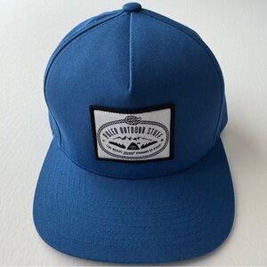 Poler Hat Casual Outdoors Stuff Blue SnapBack